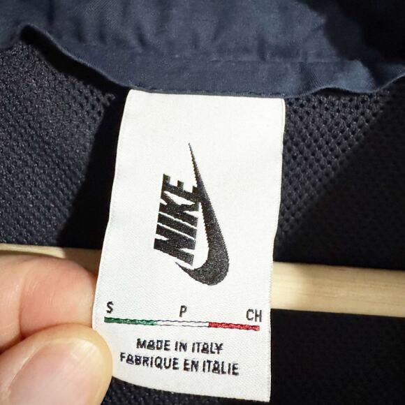 Nike Nikelab X Made In Italy Thunder Blue Long Jacket Coat AO0854-471 Men Small - Picture 7 of 9